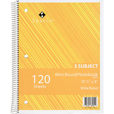 Sparco Quality 3HP Notebook (SPR83251)