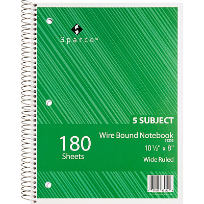 Sparco Quality 3HP Notebook (SPR83252)