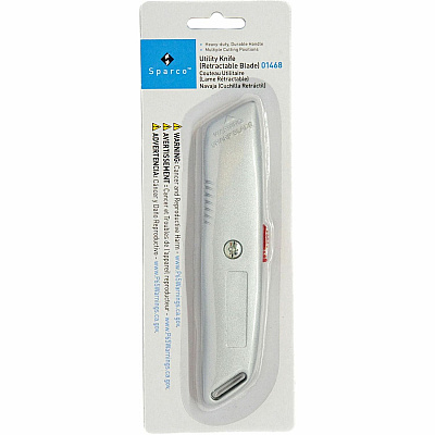 Sparco 3-position Retractable Blade Utility Knife (SPR01468)