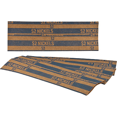 Sparco Flat Coin Wrappers (SPRTCW05)
