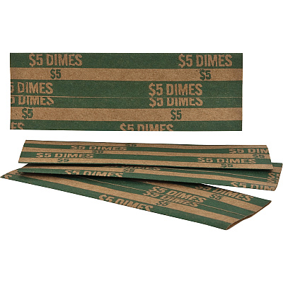 Sparco Flat Coin Wrappers (SPRTCW10)