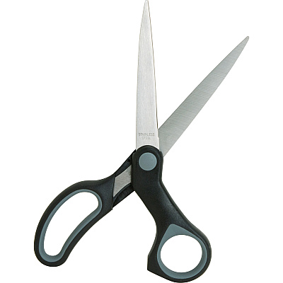 Sparco Straight Scissors w/Rubber Grip Handle (SPR25226)