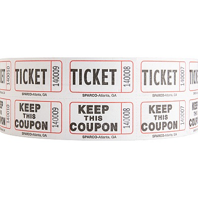 Sparco Roll Tickets (SPR99210)