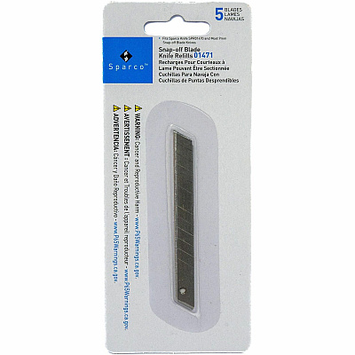 Sparco Fast-Point Snap-Off Blade Knife Refills (SPR01471)
