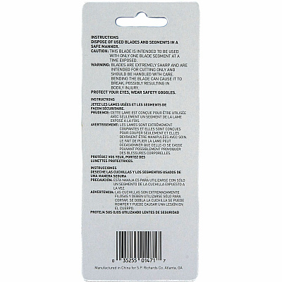 Sparco Fast-Point Snap-Off Blade Knife Refills (SPR01471)