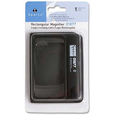 Sparco Rectangular Handheld Magnifier (SPR01877)