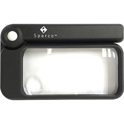 Sparco Rectangular Handheld Magnifier (SPR01877)