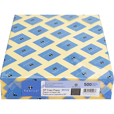 Sparco Premium Copy Paper - Canary (SPR05122)