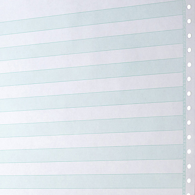 Sparco Continous-form 1/2" Green Bar Computer Paper (SPR62341)