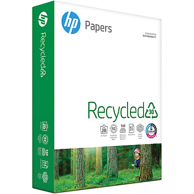 HP Recycled30 Paper - White (HEW112100)