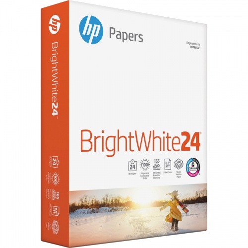 HP BrightWhite24 Office Paper - White (203000)