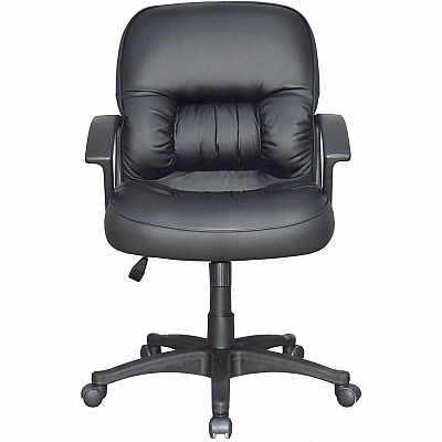 Lorell Tufted Managerial Mid-Back Office Chair (LLR60115)