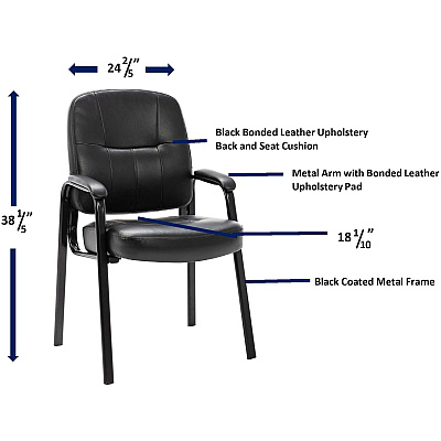 Lorell Chadwick Series Guest Chair (LLR60122)