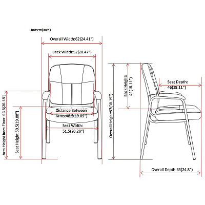 Lorell Chadwick Series Guest Chair (LLR60122)
