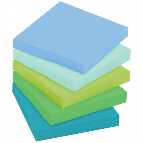 Post-it Super Sticky Recycled Notes - Oasis Color Collection (65412SST)