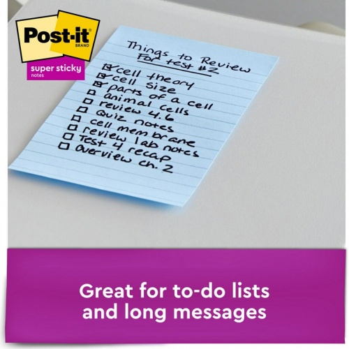Post-it Super Sticky Notes - Oasis Color Collection (6603SST)