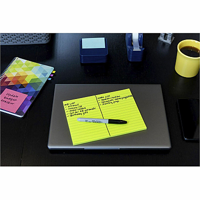 Post-it Super Sticky Lined Meeting Notepads (MMM6845SSPL)