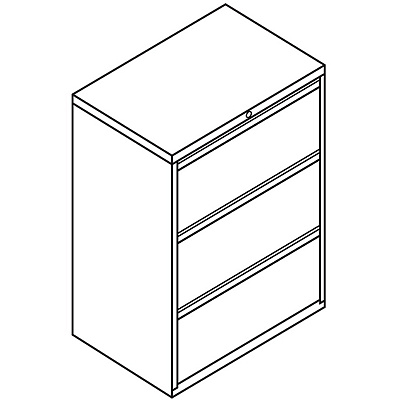 HON Lateral Files - 3-Drawer (HON883LP)