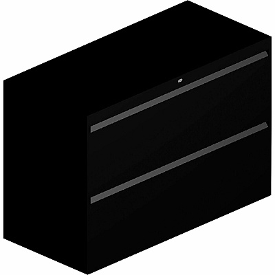 HON 800 Series Full-Pull Locking Lateral File - 2-Drawer (HON892LP)