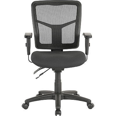 Lorell ErgoMesh Series Managerial Mesh Mid-Back Chair (LLR86201)