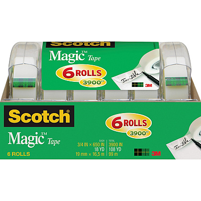 Scotch 3/4"W Magic Tape (MMM6122)