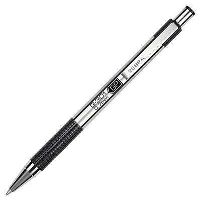 Zebra STEEL 3 Series G-301 Retractable Gel Pen (ZEB41311)