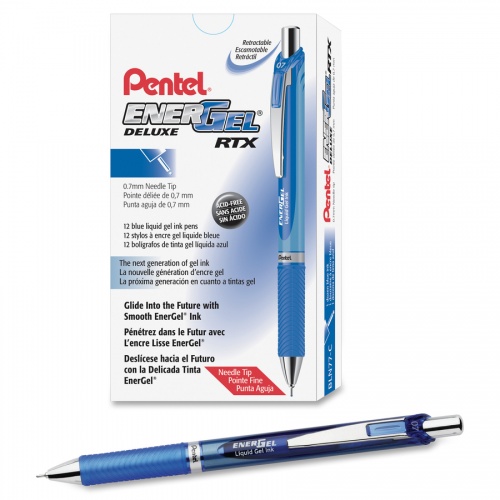 Pentel EnerGel RTX Liquid Gel Pens (BLN77C)