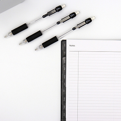 Zebra Z-grip Clear Barrel Mechanical Pencil (ZEB52410)