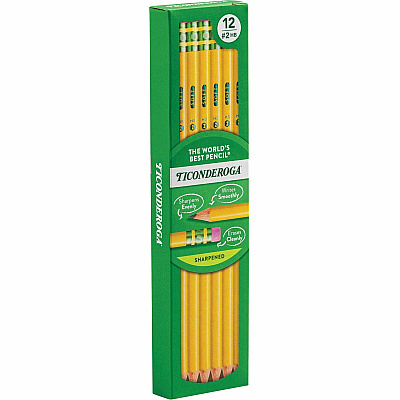 Ticonderoga Pre-Sharpened No. 2 Pencils (DIX13806)