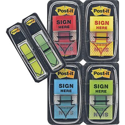 Post-it Message Flag Value Pack (MMM680SH4VA)