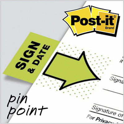 Post-it Message Flags (MMM680SD2)