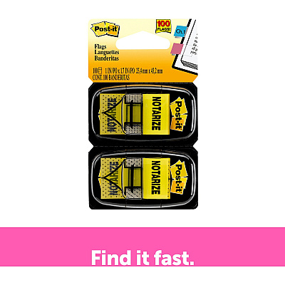 Post-it Message Flags (MMM680NZ2)