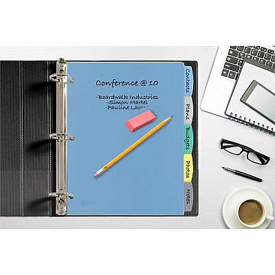 Avery Big Tab Write & Erase Plastic Dividers, 5 tabs, 1 set (AVE16170)