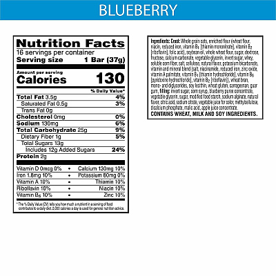 Kellogg's Nutri-Grain Bar Blueberry (KEB35745)