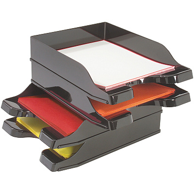 deflecto DocuTray Multi-Directional Stacking Tray (DEF63904)