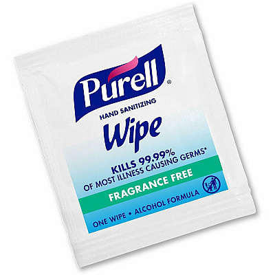 PURELL On-the-go Sanitizing Hand Wipes (GOJ902210BX)