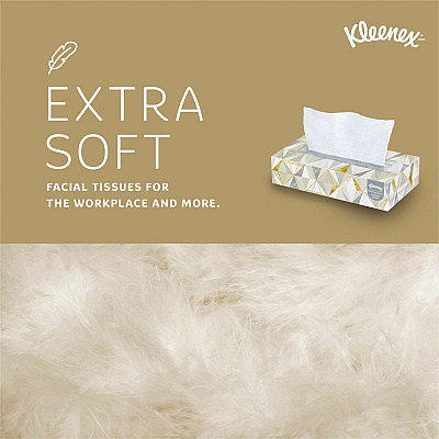 Kleenex Professional Facial Tissue for Business - Flat Box (KCC03076)