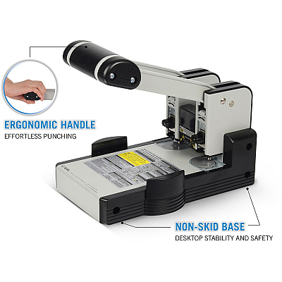 CARL XHC2100 Extra Heavy-duty Two Hole Punch (CUI62100)