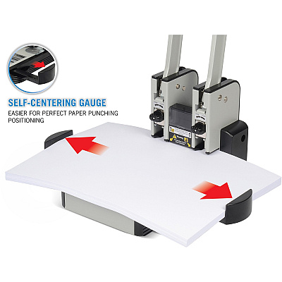 CARL XHC2100 Extra Heavy-duty Two Hole Punch (CUI62100)