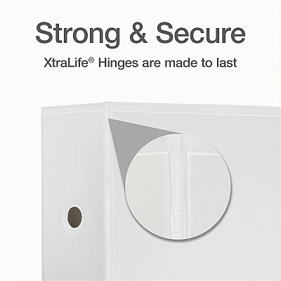 Cardinal Xtralife ClearVue Locking Slant-D Binders (CRD26350)