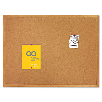 Quartet Classic Series Cork Bulletin Board (QRT304)