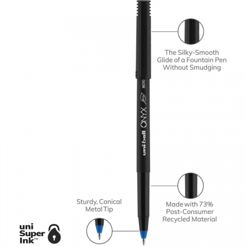 uni-ball Onyx Rollerball Pens (60041)