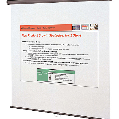 Quartet Manual Projection Screen (QRT670S)