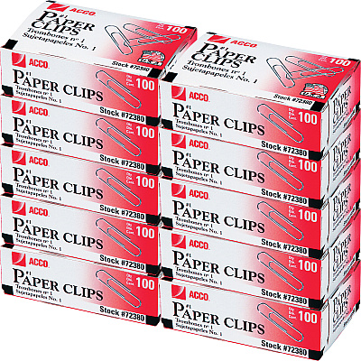 ACCO Premium Paper Clips (ACC72380)