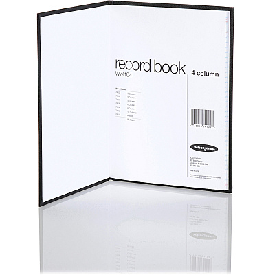Wilson Jones 74100 4-Column Account Book (WLJ74104)