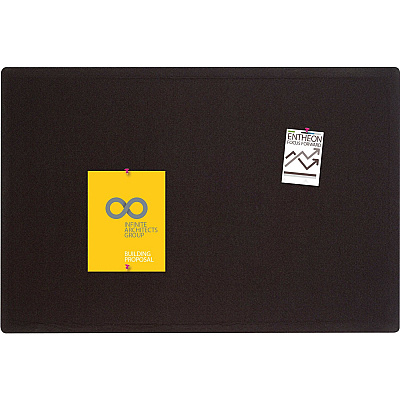 Quartet Oval Office Bulletin Board (QRT7684BK)