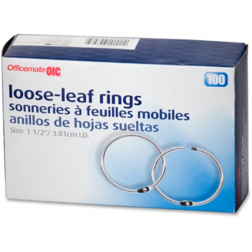 Officemate Loose-Leaf Book Rings (99703)