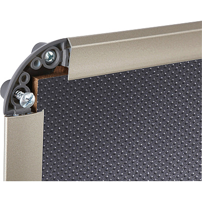 Quartet Prestige Embossed Bulletin Board (QRTB364T)