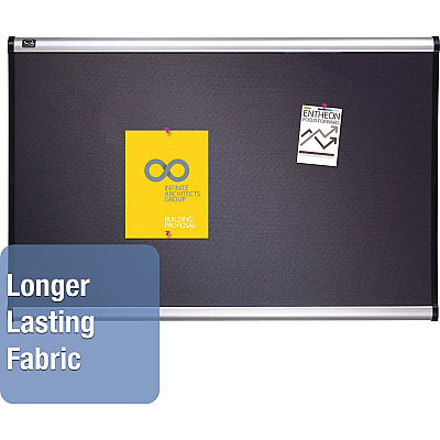 Quartet Prestige Diamond Mesh Bulletin Board (QRTB444A)