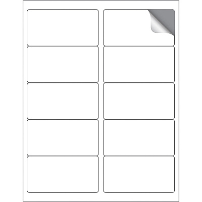 MACO White Laser/Ink Jet Shipping Label (MACML1000B)